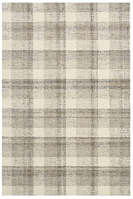 Carpet Sand Wool Tartan Hand-Tufted image