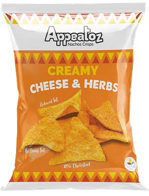 Cheese And Herbs Nachos (Pack Of 10) image