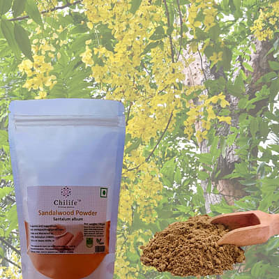 Chilife Dried Sandalwood Powder (100gm) image