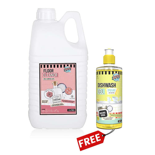 Clean Home, Clean Laundry Kit - Free 500 Ml Sovi Laundry Liquid Detergent image