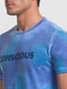 Conscious Tie-Dye T-shirt ( Recycled Plastic + Cotton Blend)