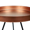 Copper & Black Detachable Table