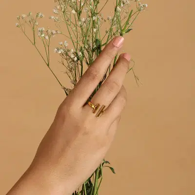 Dainty Gold Ring image