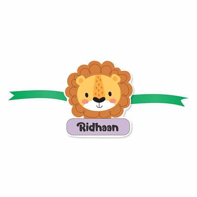 Doxbox Magnet Rakhi - Lion image