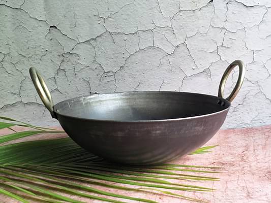 Earthbound Iron Kadai Round 10 inch image