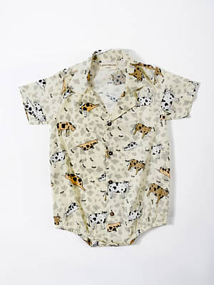 Earthy Tweens Cowie Collar Onesie image