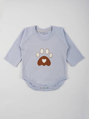 Earthy Tweens Heather Colored Cotton Jersey Onesie image