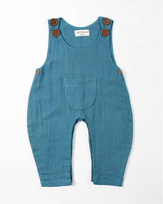 Earthy Tweens Teal Tootsie Dungaree image