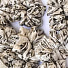 Eco-printed Silk Scrunchies - Set of 3- Oatmeal