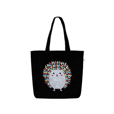 Ecoright Large Zipper Tote Bag - Porcupine image