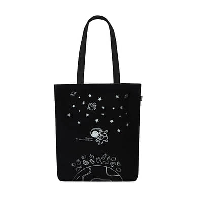 Ecoright Zipper Tote Bag - Houston Black image