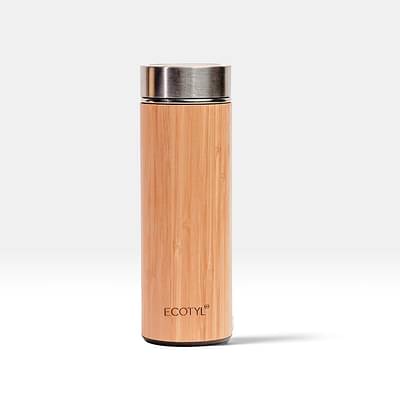 Ecotyl Bamboo Stainless Steel Insulated flask - 450 ml image