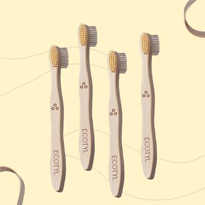 Ecotyl Bamboo Tooth Brush Set Of 4