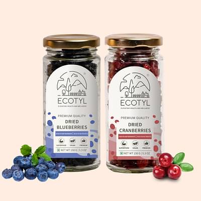 Ecotyl Dried Blueberres & Dried Cranberries Combo image