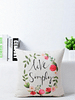 Elementary Fine Polyester Floral Theme Cushion Covers Pack Of 5 - Multicolor (18 X 18 Inches)