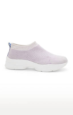EvoMotion Women's Activewear Lilac Slip-on Casuals Shoes image