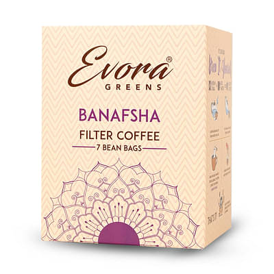 Evora Greens Banafsha Filter Easy Dip Coffee (7 Dip Bags) image