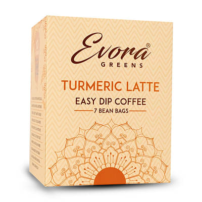 Evora Greens Turmeric Easy Dip Coffee (7 Dip Bags) image