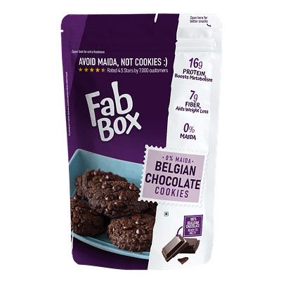 FabBox Belgian Chocolate Cookies - 160g image