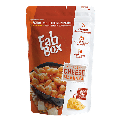 FabBox Cheese Makhana 83g - Pack of 2 image