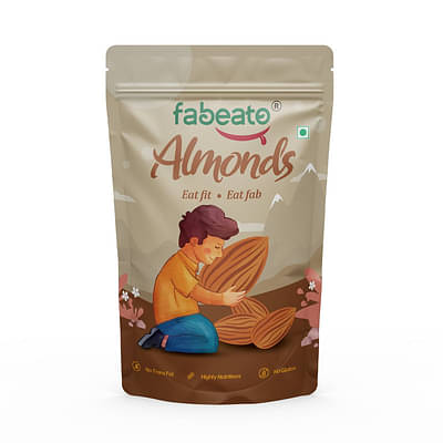 Fabeato 100% Natural Premium California Almonds 1 KG image