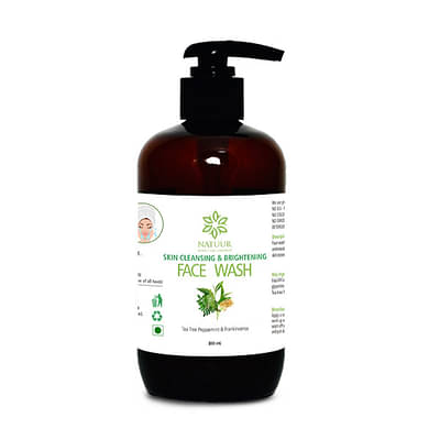 Face Wash Tea Tree, Peppermint & Frankincense - Cleansing And Brightening. For Acne Prone Skin image
