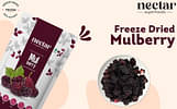 Freeze Dried Mulberry By Nectar Superfoods | 20 Gram Pouch | Pack Of 1 Nos