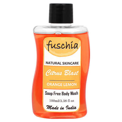 Fuschia Citrus Blast Orange Lemon Soap Free Body Wash - 100 Ml image