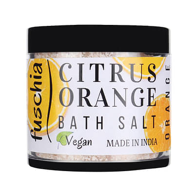 Fuschia Citrus Orange Bath Salt - 100 Gm image