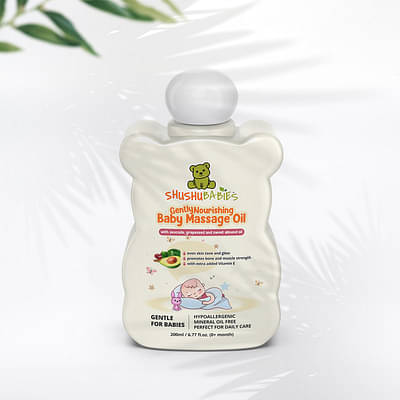 Gently Nourishing Baby Massage Oil - 200Ml image