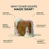 Ghar Soaps Exfoliating Body Gloves & Sandalwood Saffron Magic Soap 100Gm