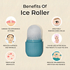 Ghar Soaps Ice Roller For Face - Blue