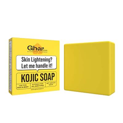 Ghar Soaps Kojic Acid 2 % Soap with Niacinamide image