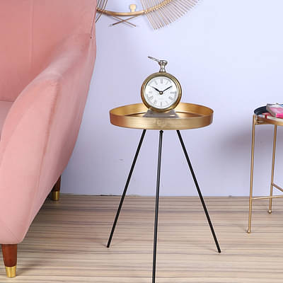 Gold & Black Detachable Table image