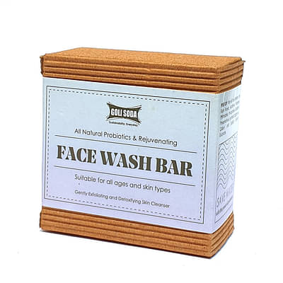 Goli Soda All Natural Probiotics Face Wash Soap - 90 G - (Pack Of 1) image