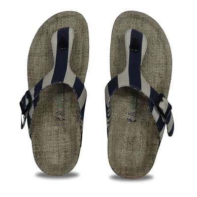 Greensole Hemp Stride Sandal -White image