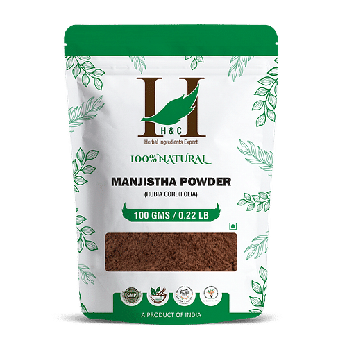 H&C Manjistha Powder | Pack Of 2 | 100 Gm Each image