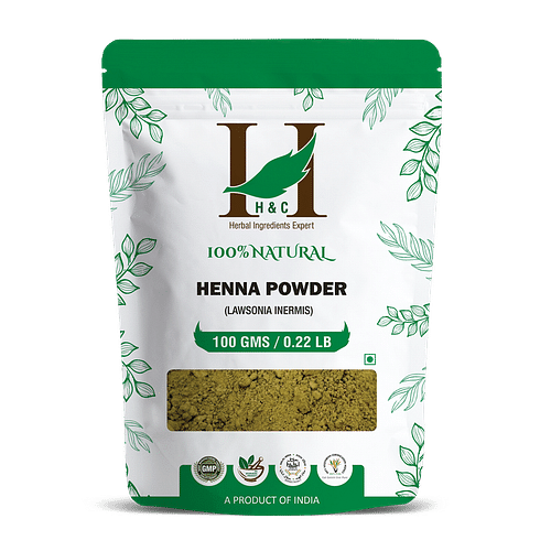 H&C Natural Henna Powder | Pack Of 2 | 100 Gm Each image