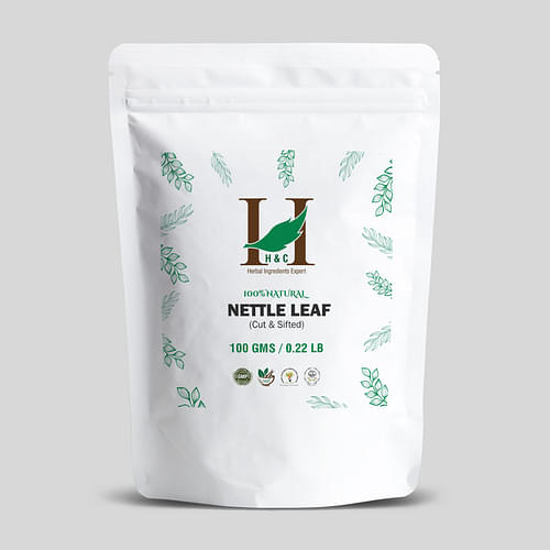 H&C Nettle Leaves Cut & Sifted | Herbal Tea Ingredient | 120 Gm image