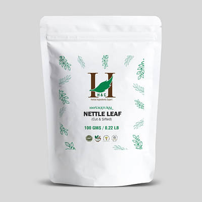 H&C Nettle Leaves Cut & Sifted | Herbal Tea Ingredient | 120 Gm image