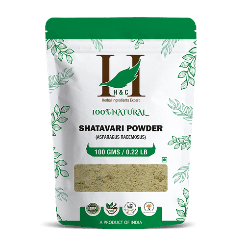 H&C Shatavari Powder | Pack Of 2 | 100 Gm Each image