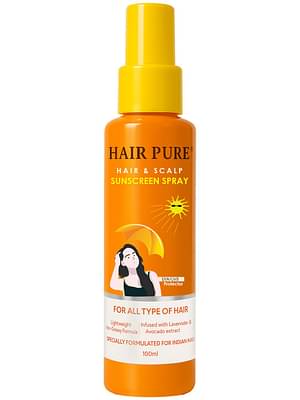 Hair Pure Hair & Scalp Sunscreen Spray for Women & Men (100ml) image