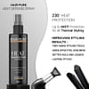 Hair Pure Heat Protector Spray 230º Heat Protection Defense From Styling Tools Hair Spray  200Ml