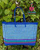 KST Bags | Handmade Wire Koodai | Blue and White
