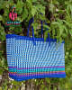 KST Bags | Handmade Wire Koodai | Blue and White