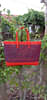 KST Bags | Handmade Wire Koodai | Orange and Blue | Shopping Bag and Basket