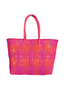 KST Bags | Handmade Wire Koodai | Orange and Pink | Shopping Bag and Basket