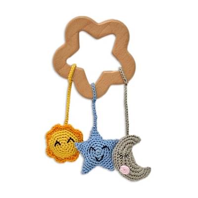 Happy Threads Handcrafted -  Star Teether image