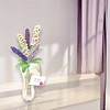 Happy Threads Handmade Crochet Iris Flower Vase