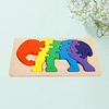 Hawbeez Elephant Puzzle Tray